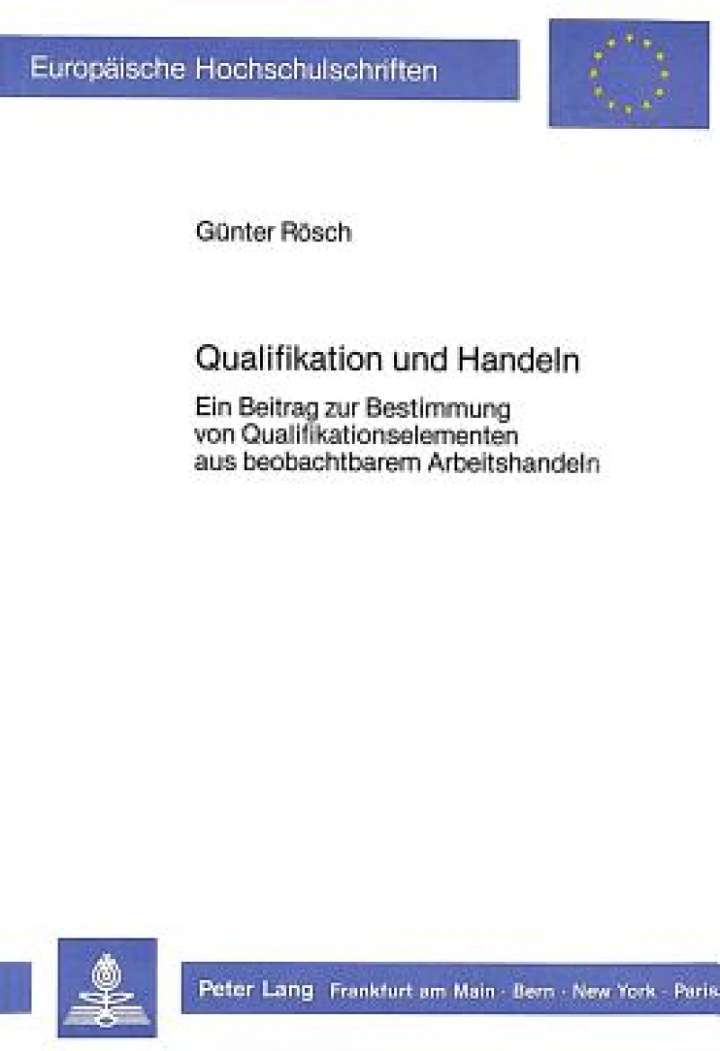Qualifikation und Handeln
