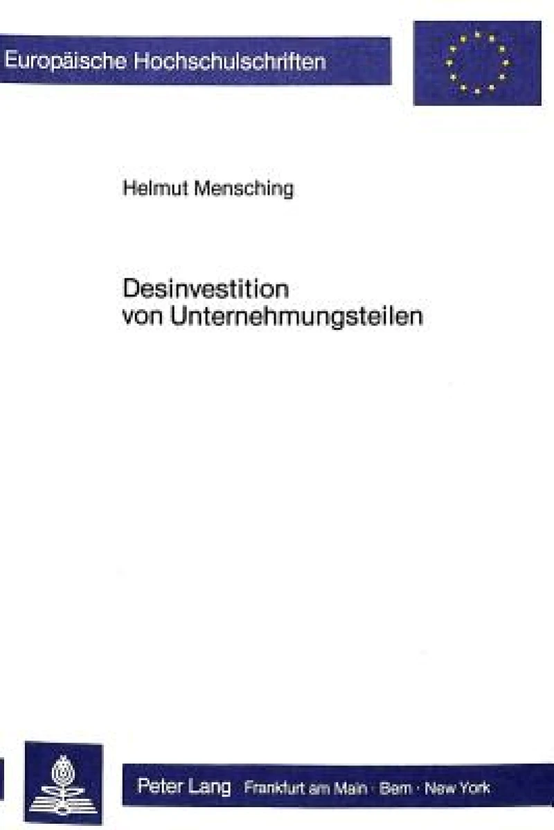 Desinvestition von Unternehmungsteilen