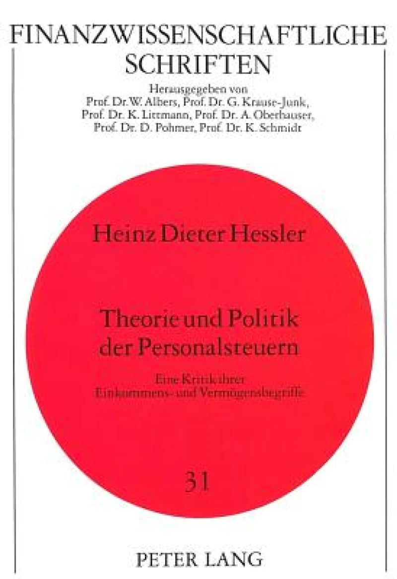 Theorie und Politik der Personalsteuern