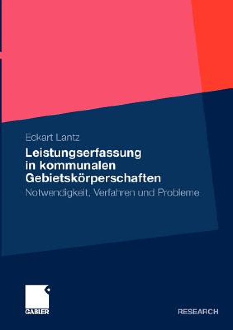 Leistungserfassung in kommunalen Gebietskorperschaften