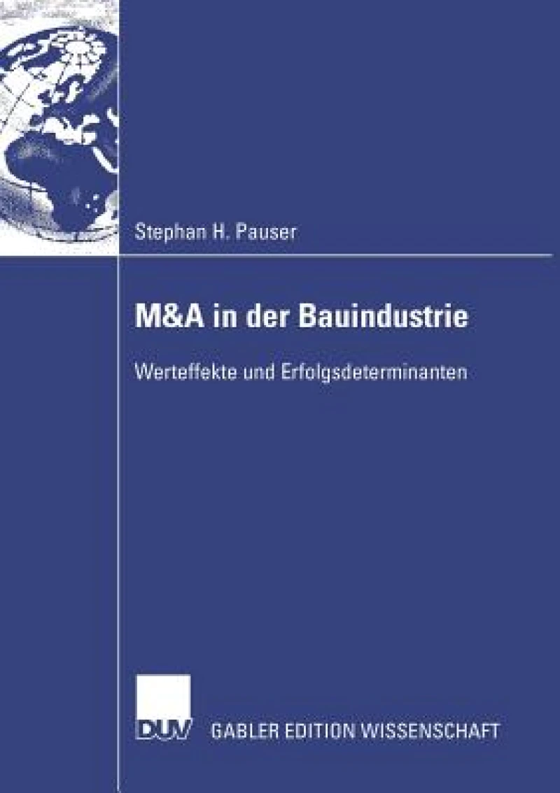 M&A in der Bauindustrie