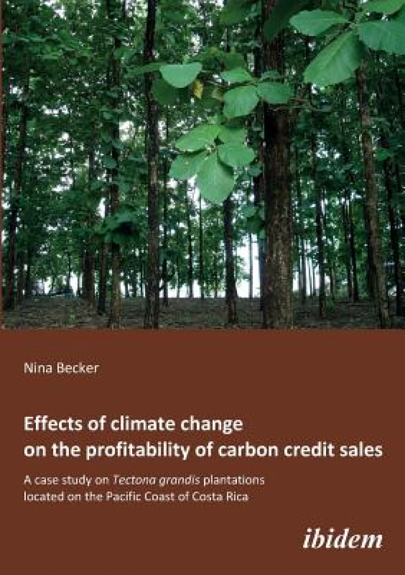 Effects of climate change on the profitability of carbon credit sales