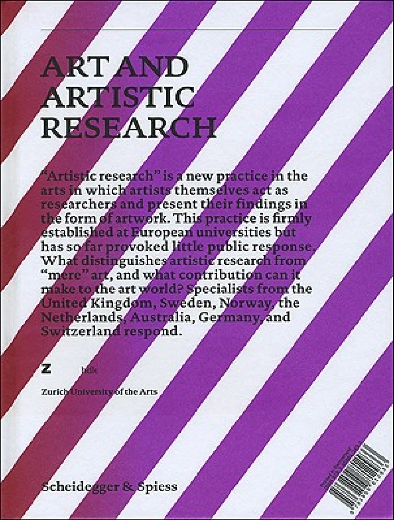 Art and Artistic Research