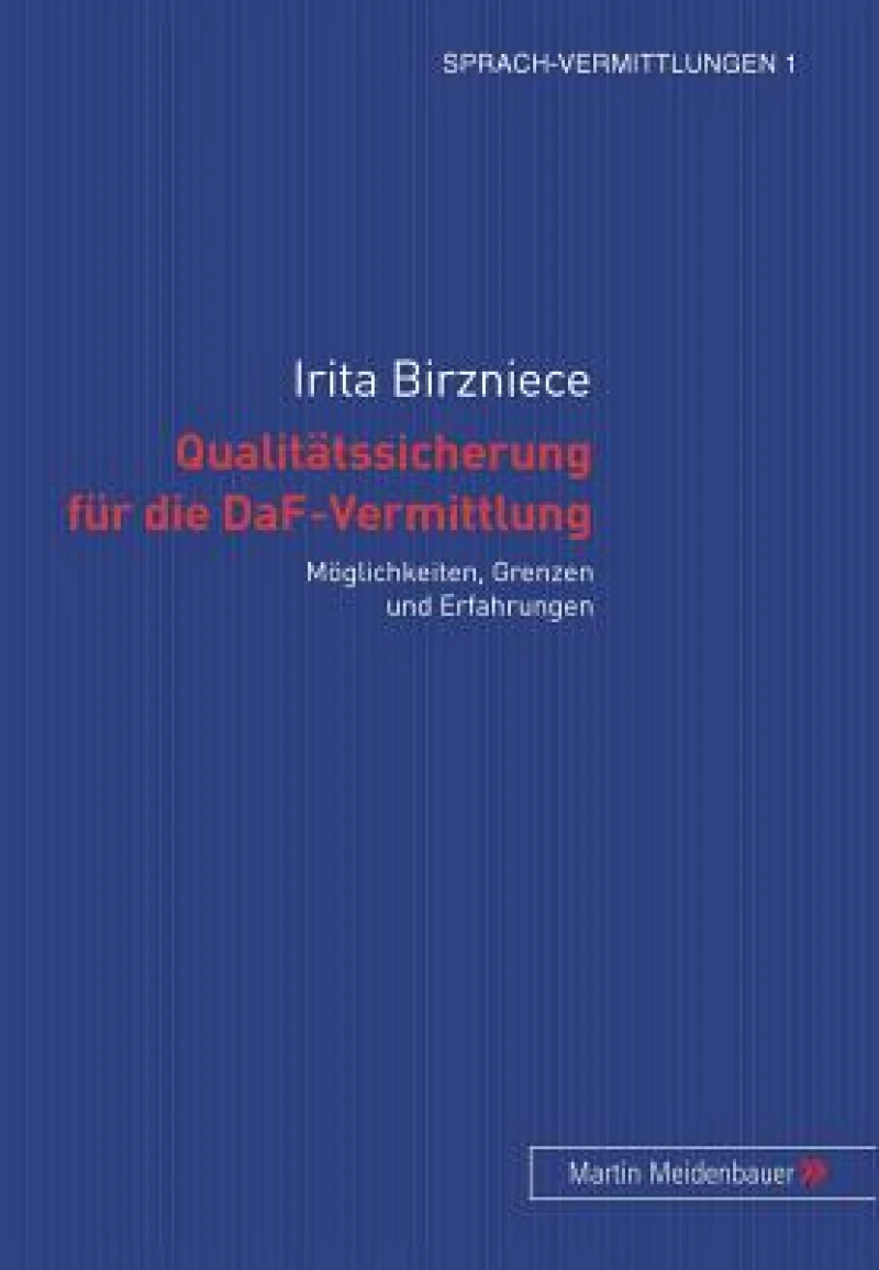 Qualitaetssicherung fuer die DaF-Vermittlung