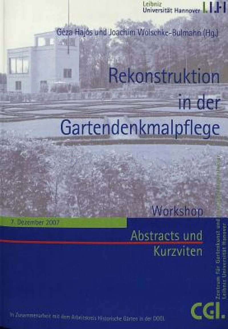 Rekonstruktion in der Gartenpflege