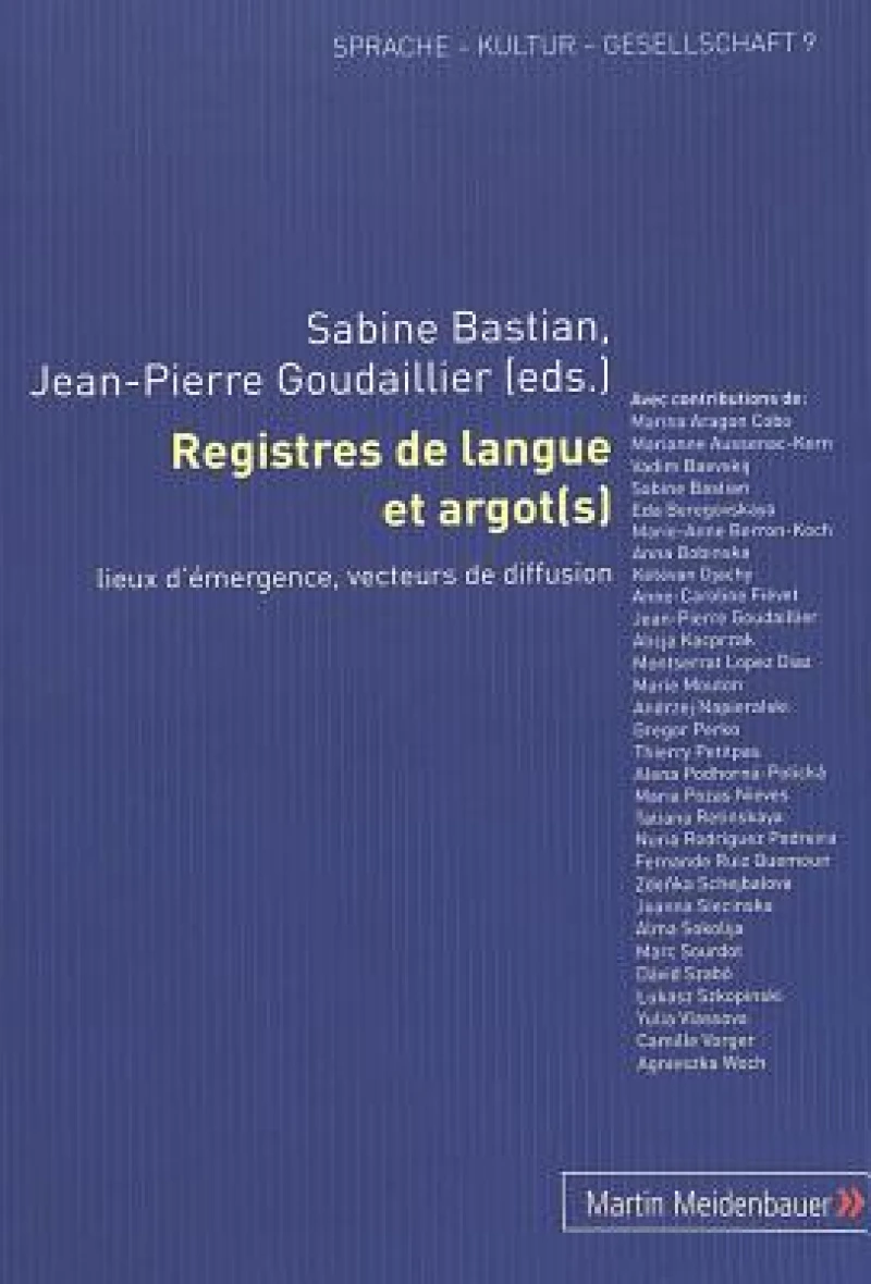 Registres de langue et argot(s)