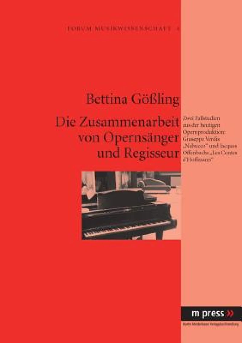 Die Zusammenarbeit von Opernsaenger und Regisseur