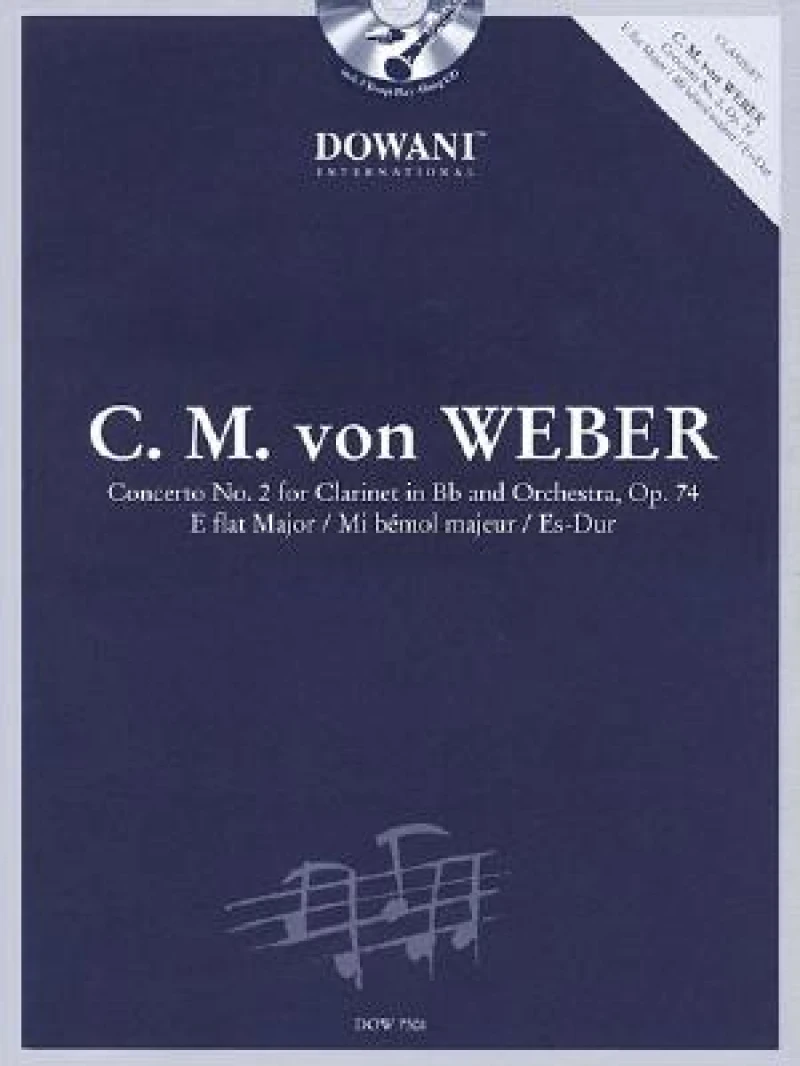 CONCERTO NO 2 FOR CLARINET IN BB & ORCHE
