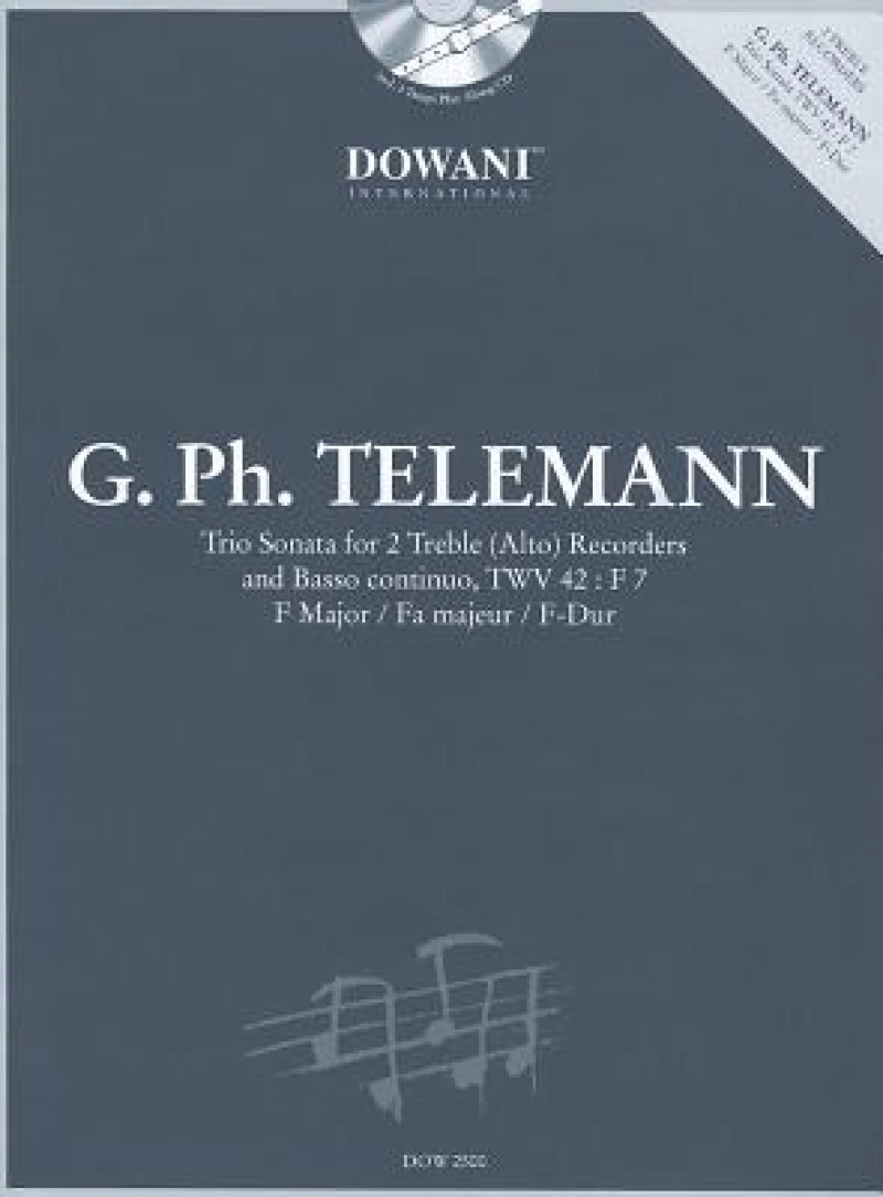 TRIO SONATA FOR TWO TREBLE ALTO RECORDER