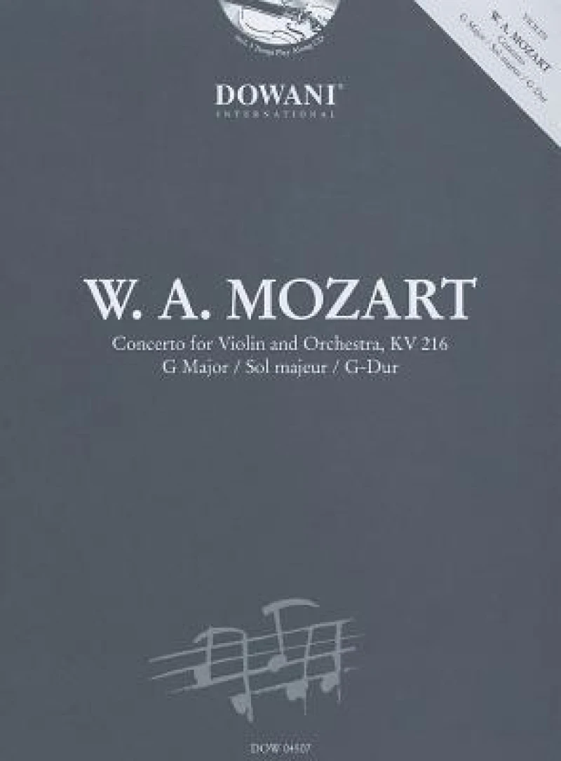 CONCERTO FOR VIOLIN & ORCHESTRA KV 216