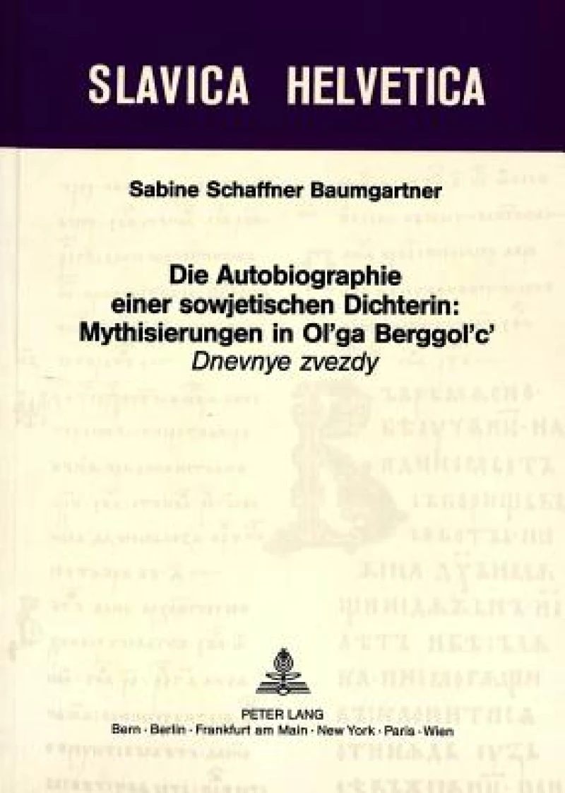 Die Autobiographie einer sowjetischen Dichterin: