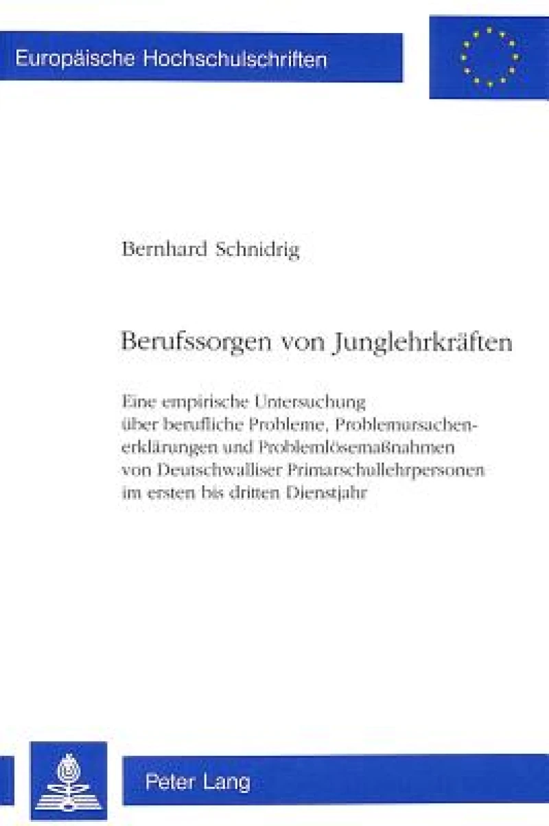 Berufssorgen von Junglehrkraeften