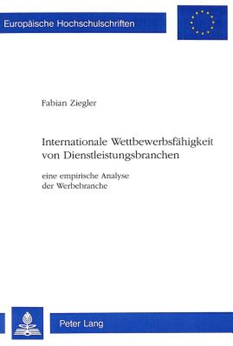 Internationale Wettbewerbsfaehigkeit von Dienstleistungsbranchen