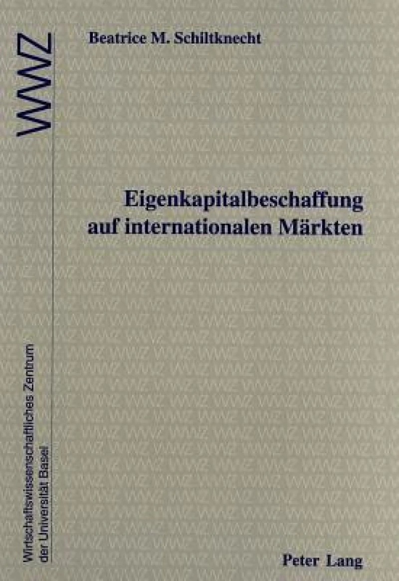 Eigenkapitalbeschaffung Auf Internationalen Maerkten