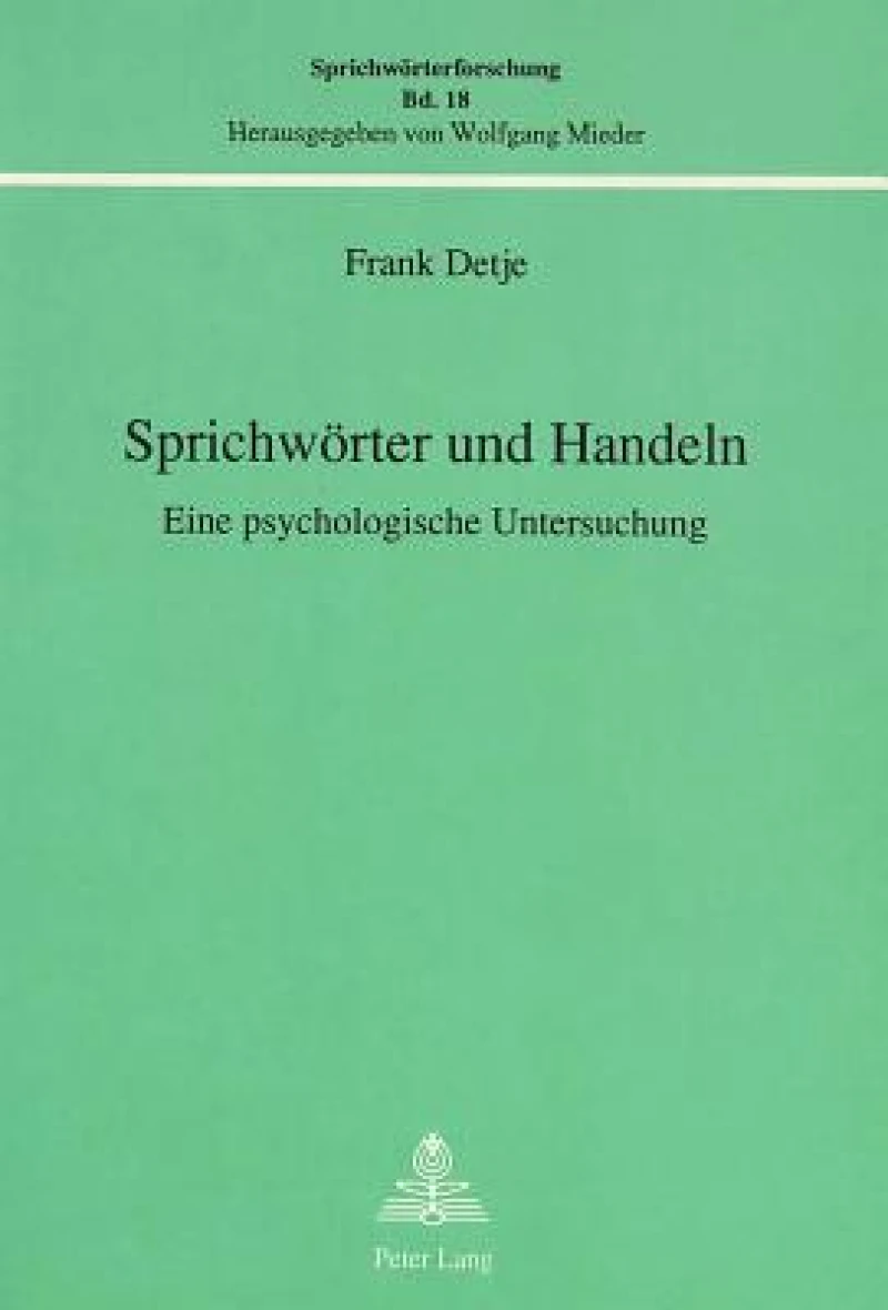 Sprichwoerter und Handeln