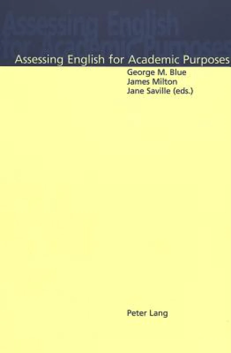 Assessing English for Academic Purposes