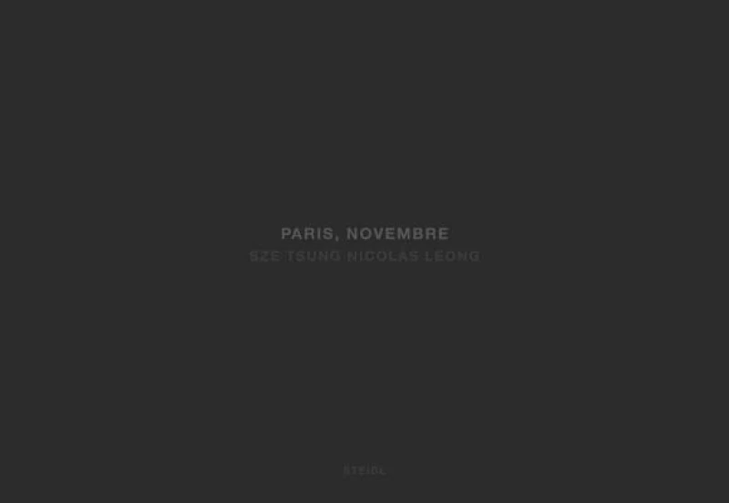 Sze Tsung Nicolas Leong: Paris, Novembre