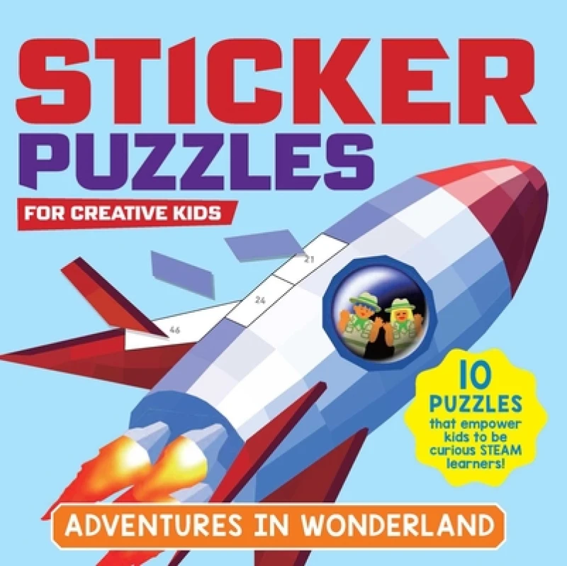 STICKER PUZZLES; ADVENTURES IN WONDERLAND