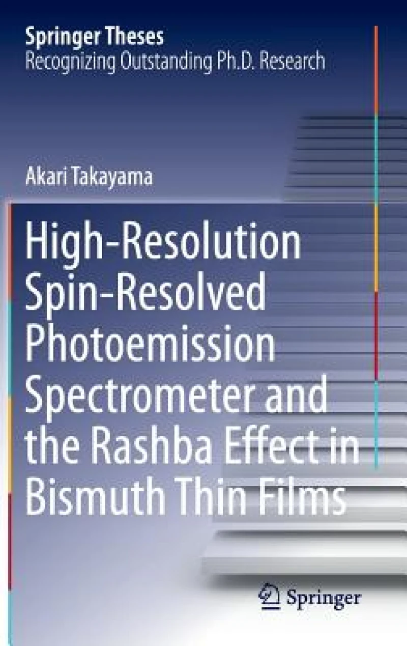High-Resolution Spin-Resolved Photoemission Spectrometer and the Rashba Effect in Bismuth Thin Films