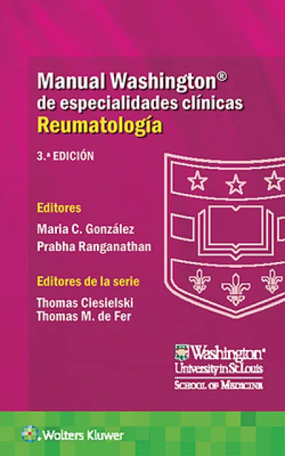 Manual Washington de especialidades clinicas. Reumatologia