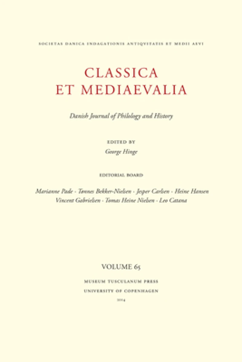 Classica et Mediaevalia 65