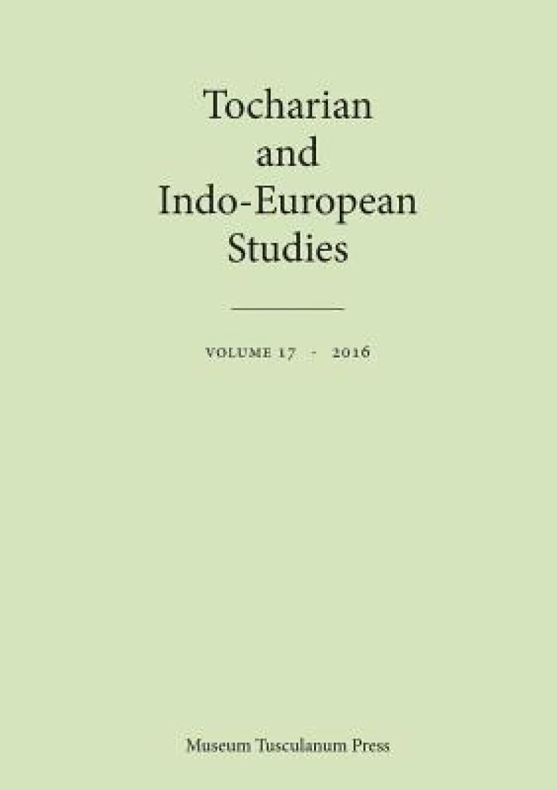 Tocharian & Indo-European Studies