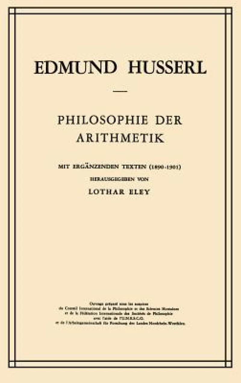 Philosophie der Arithmetik
