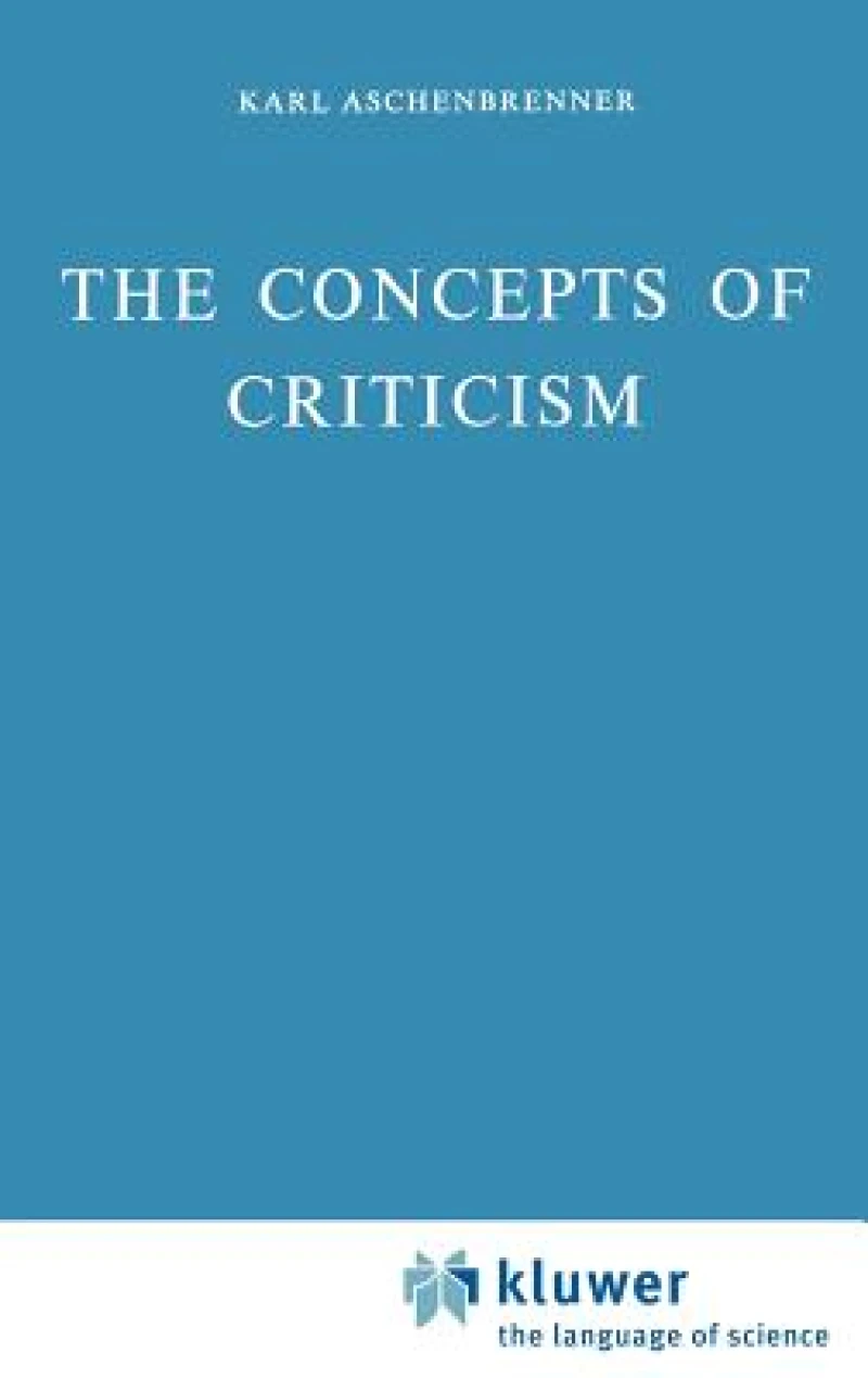 The Concepts of Criticism
