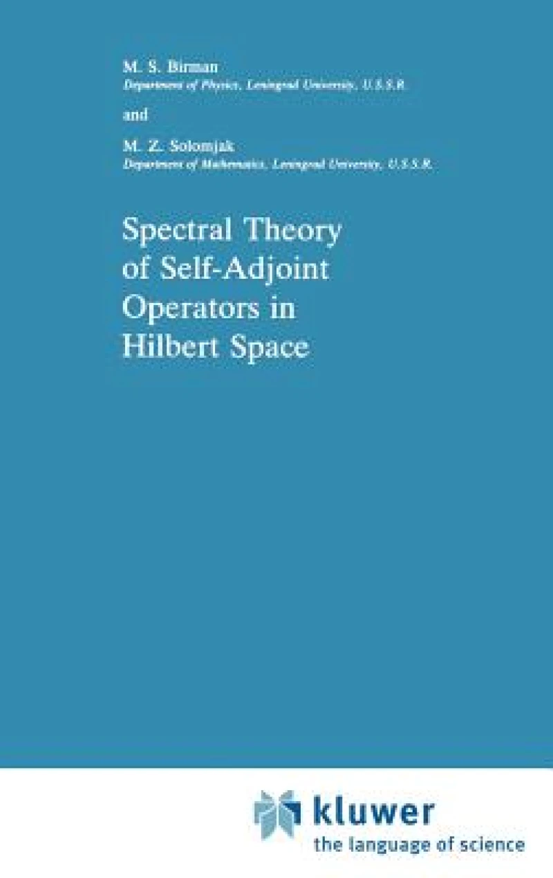 Spectral Theory of Self-Adjoint Operators in Hilbert Space