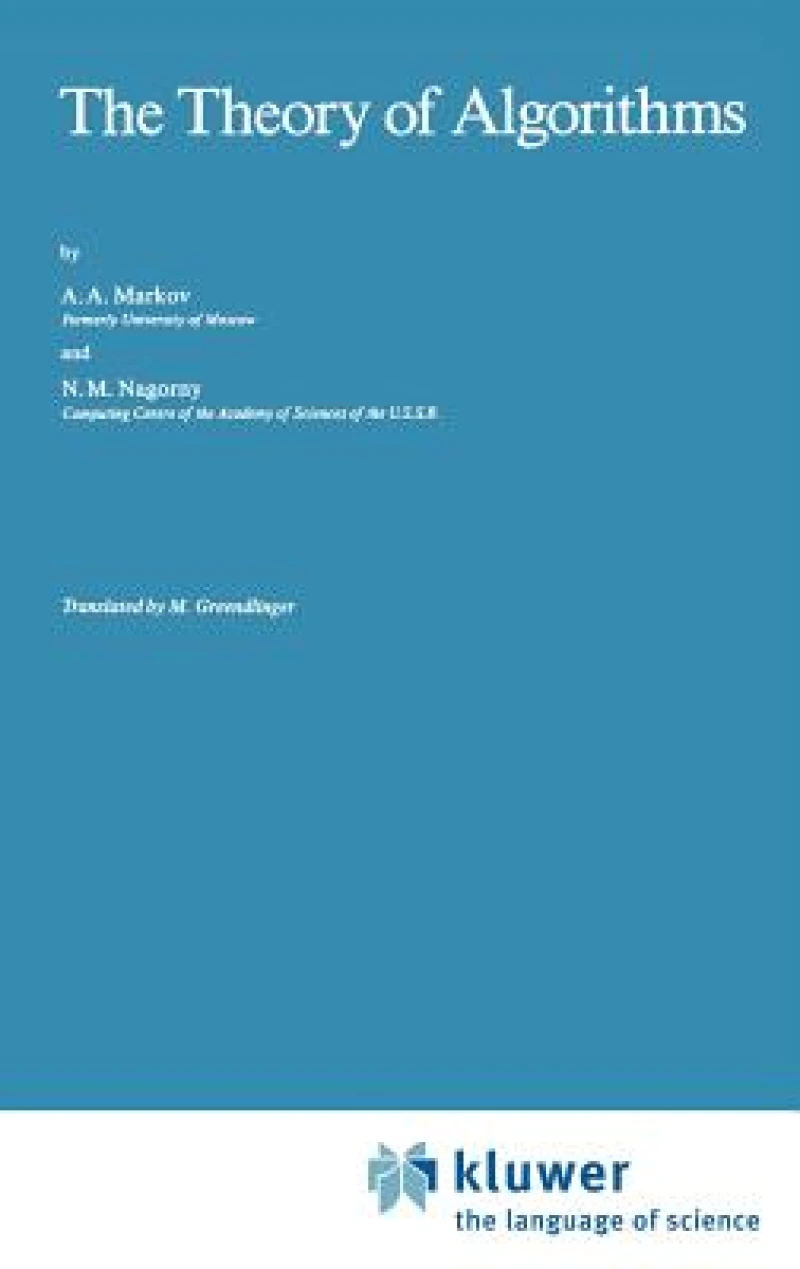The Theory of Algorithms