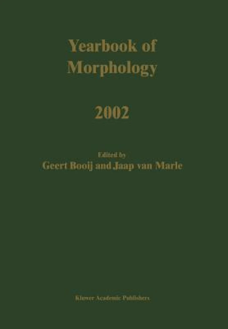 Yearbook of Morphology 2002