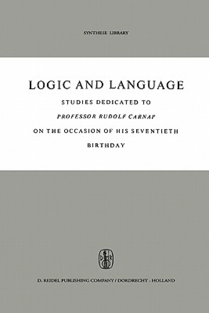 Logic and Language