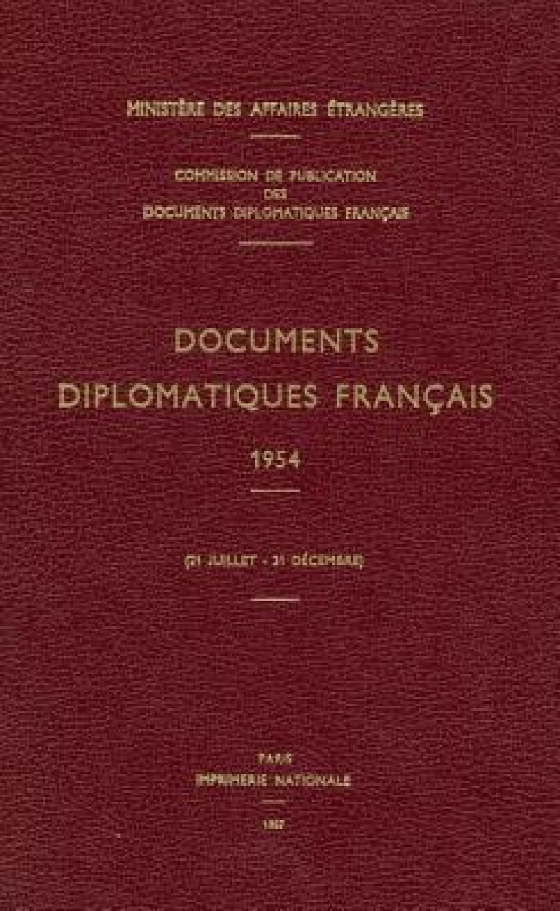 Documents Diplomatiques Francais