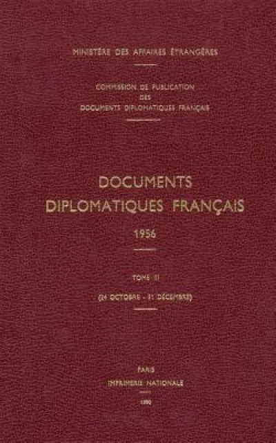 Documents Diplomatiques Francais