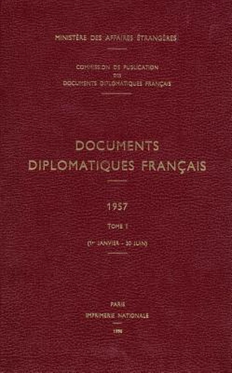Documents Diplomatiques Francais