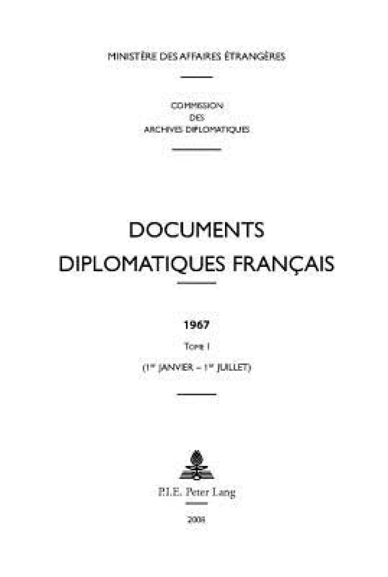 Documents Diplomatiques Francais