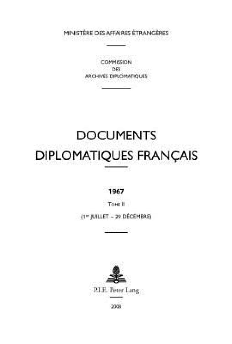Documents Diplomatiques Francais