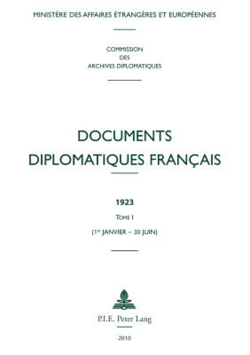 Documents diplomatiques français