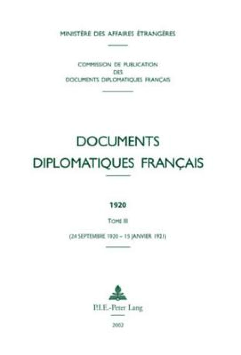 Documents Diplomatiques Francais