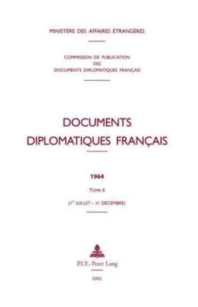Documents Diplomatiques Francais