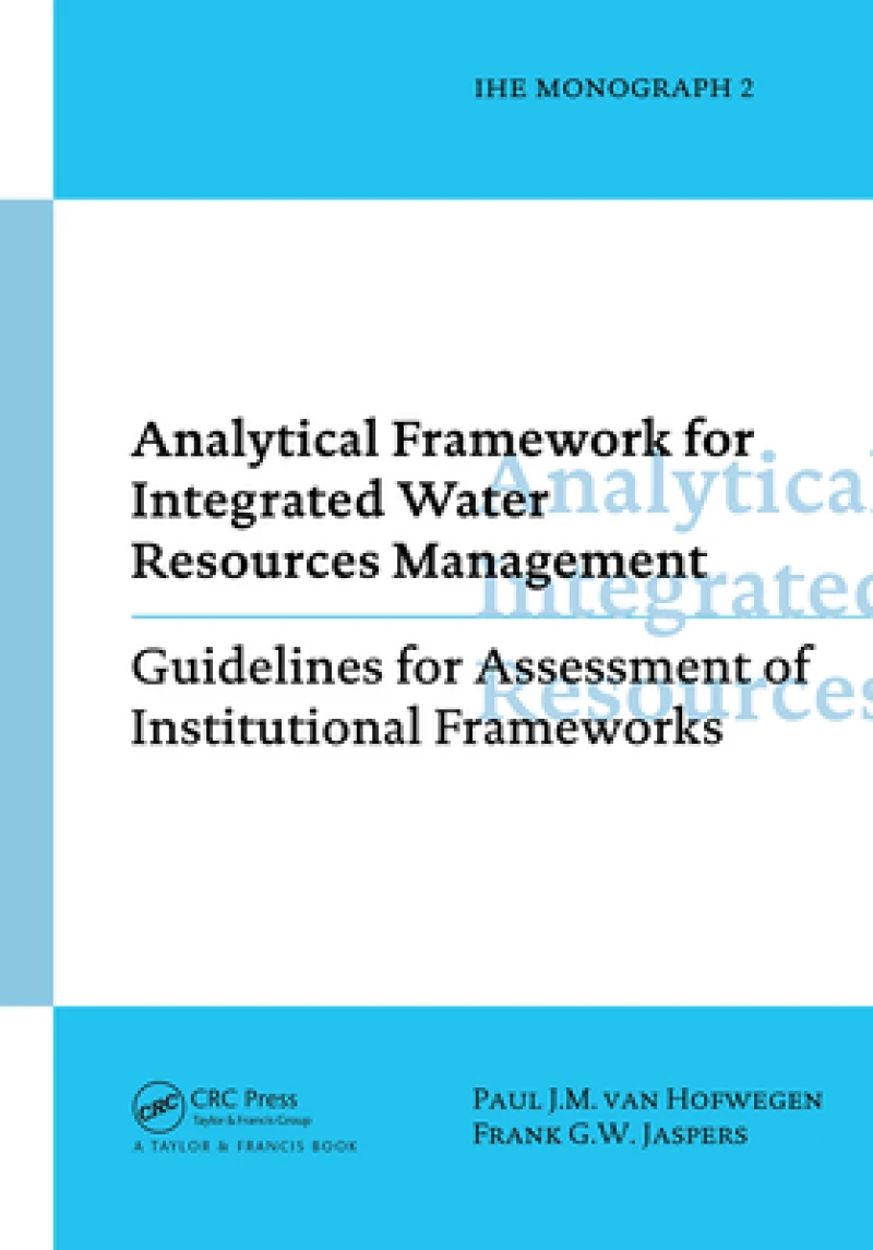 Analytical Framework for Integrated Water Resources Management