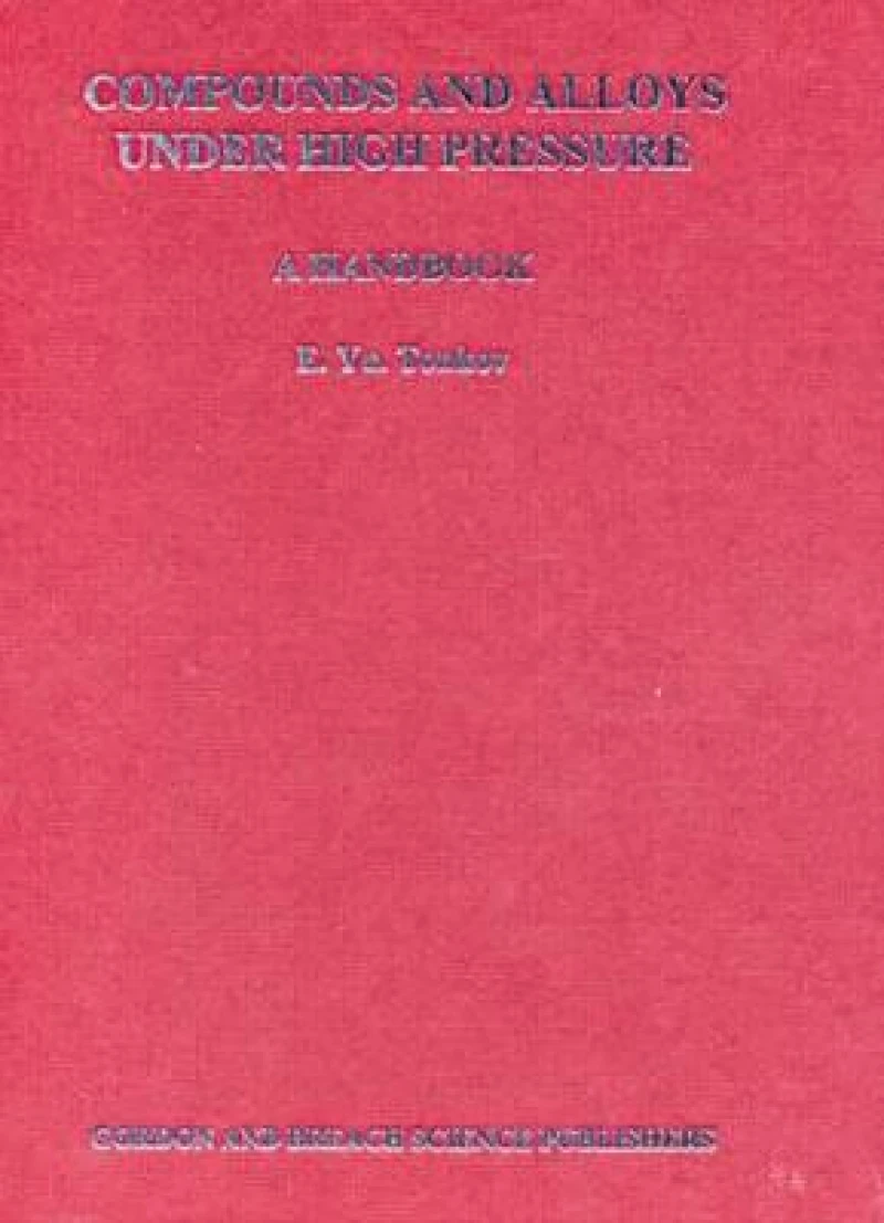 Compounds and Alloys Under High Pressure