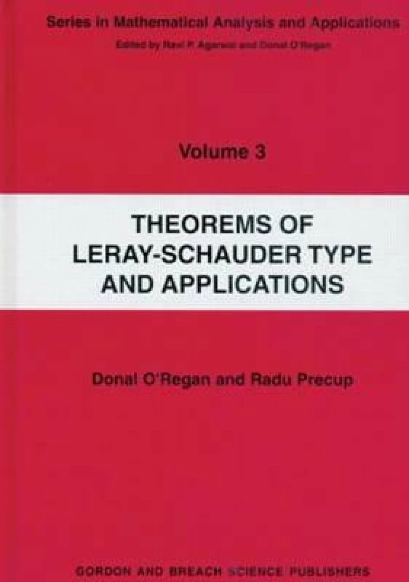 Theorems of Leray-Schauder Type And Applications