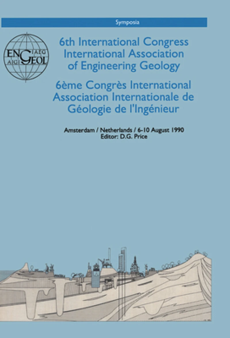 6th international congress International Association of Engineering Geology, volume 6 (out of 6)