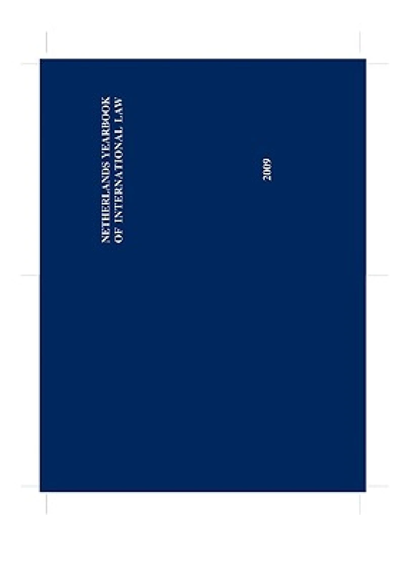 Netherlands Yearbook of International Law - 2009