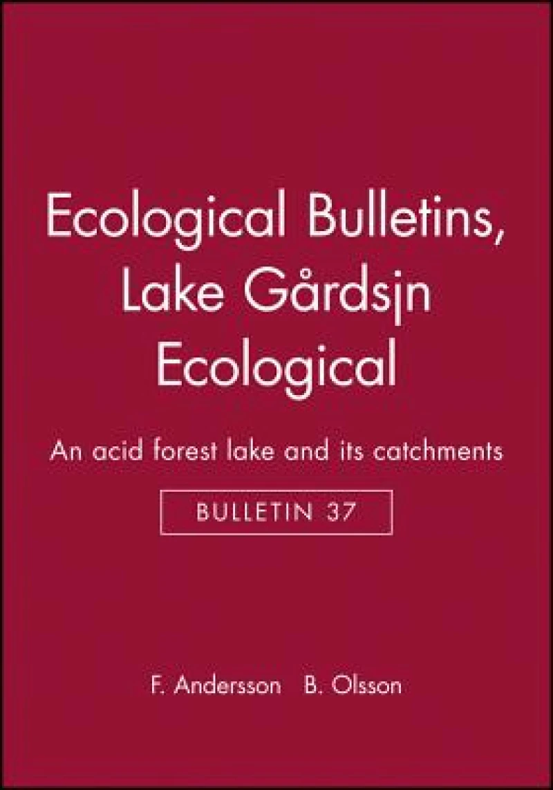 Ecological Bulletins, Lake Gardsjon Ecological