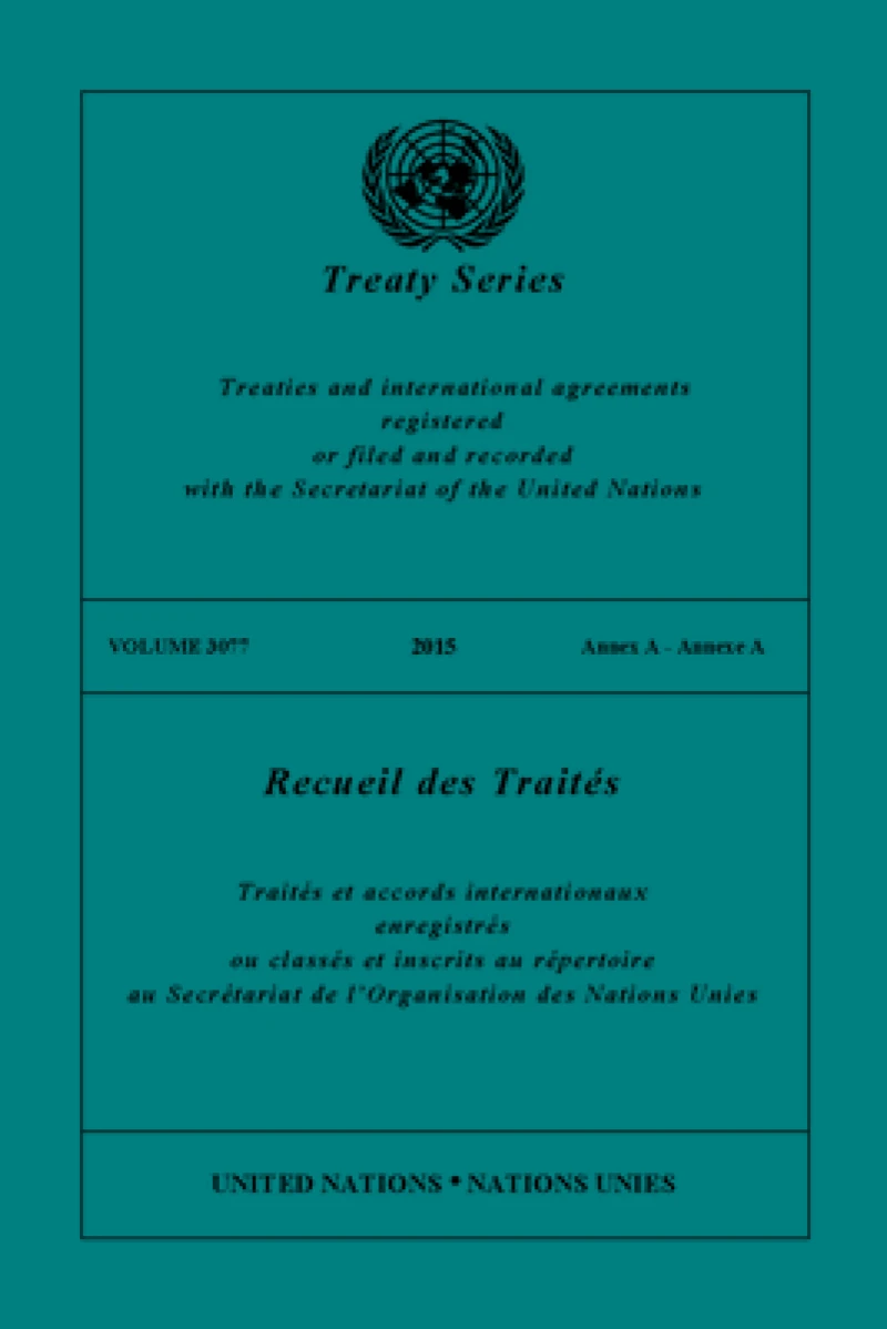 Treaty Series 3077 (English/French Edition)