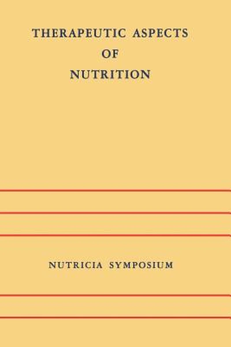 Therapeutic Aspects of Nutrition