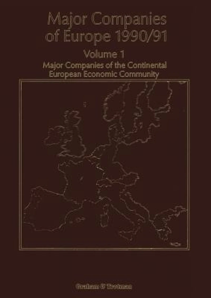 Major Companies of Europe 1990/91