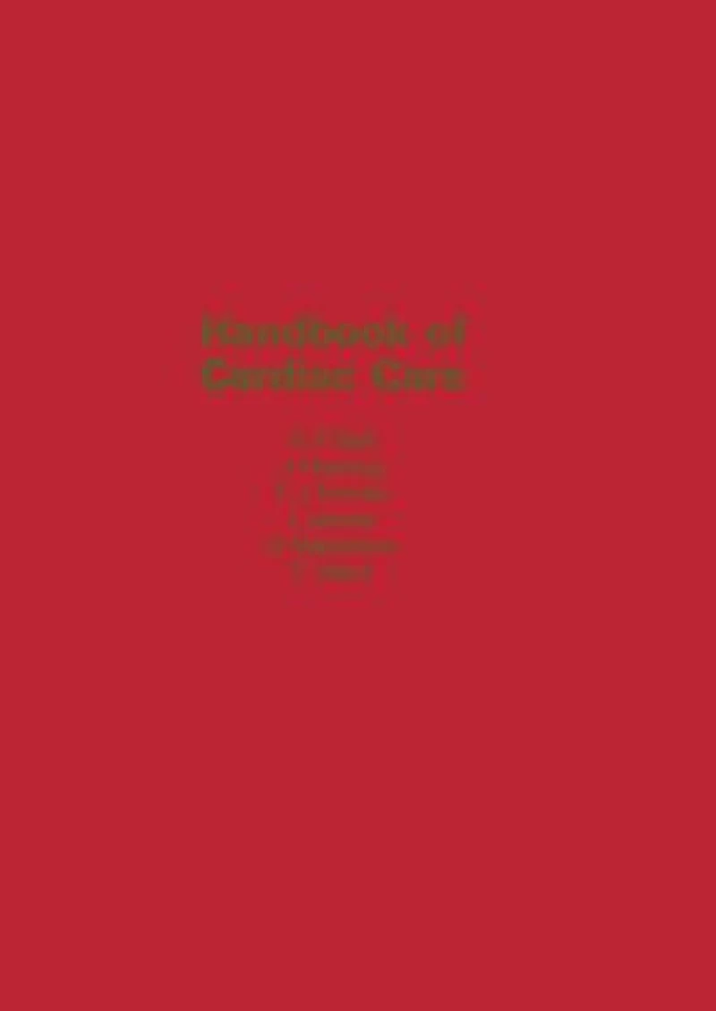 Handbook of Cardiac Care
